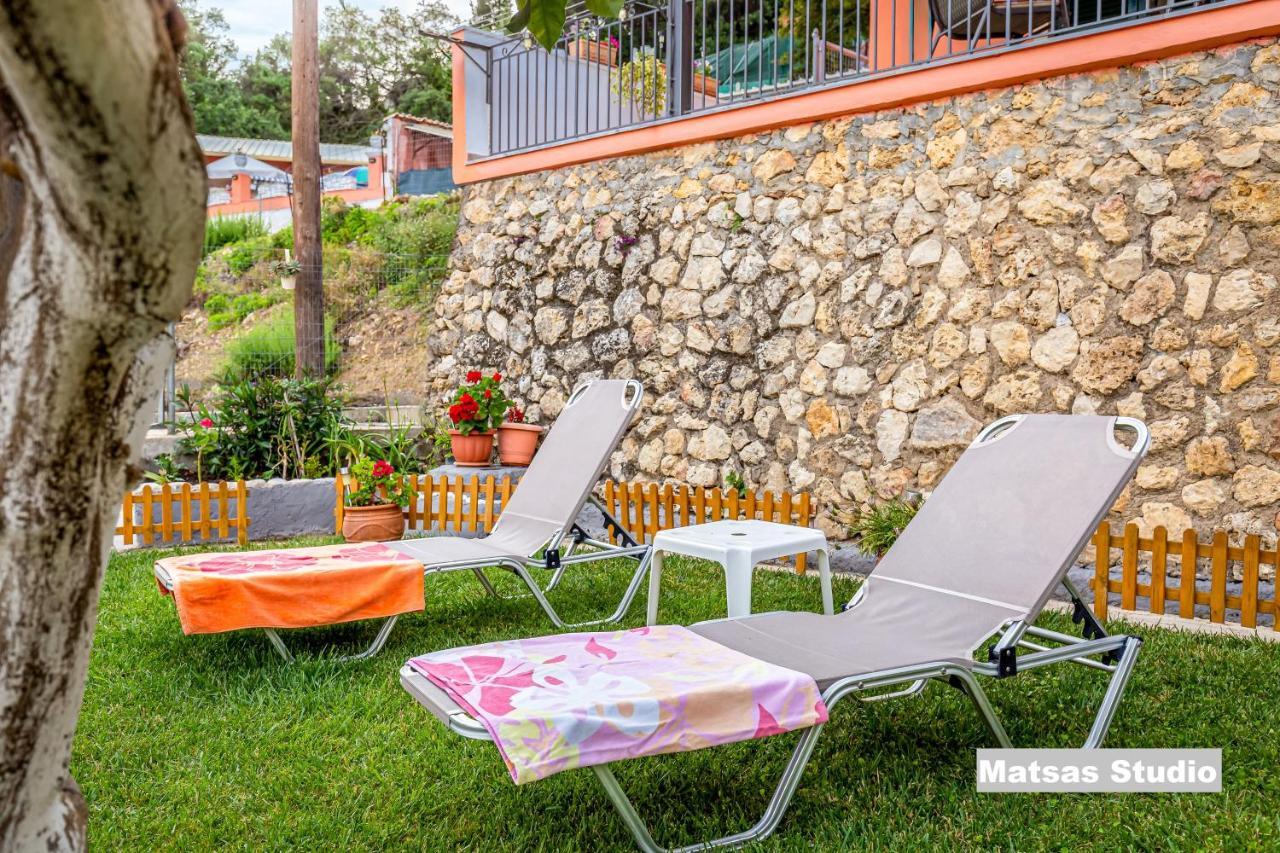 Matsas House & Studio Paleokastritsa Exteriör bild